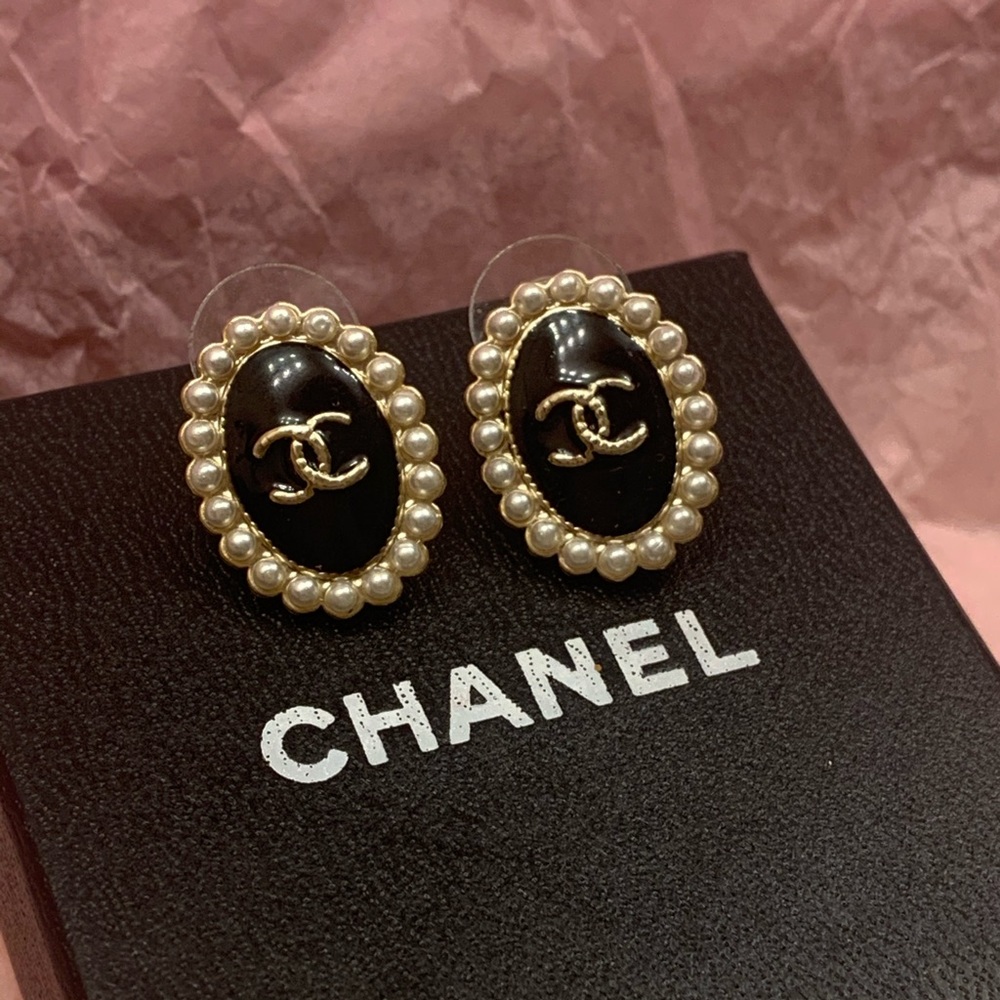 Authentic Vintage Chanel Earrings